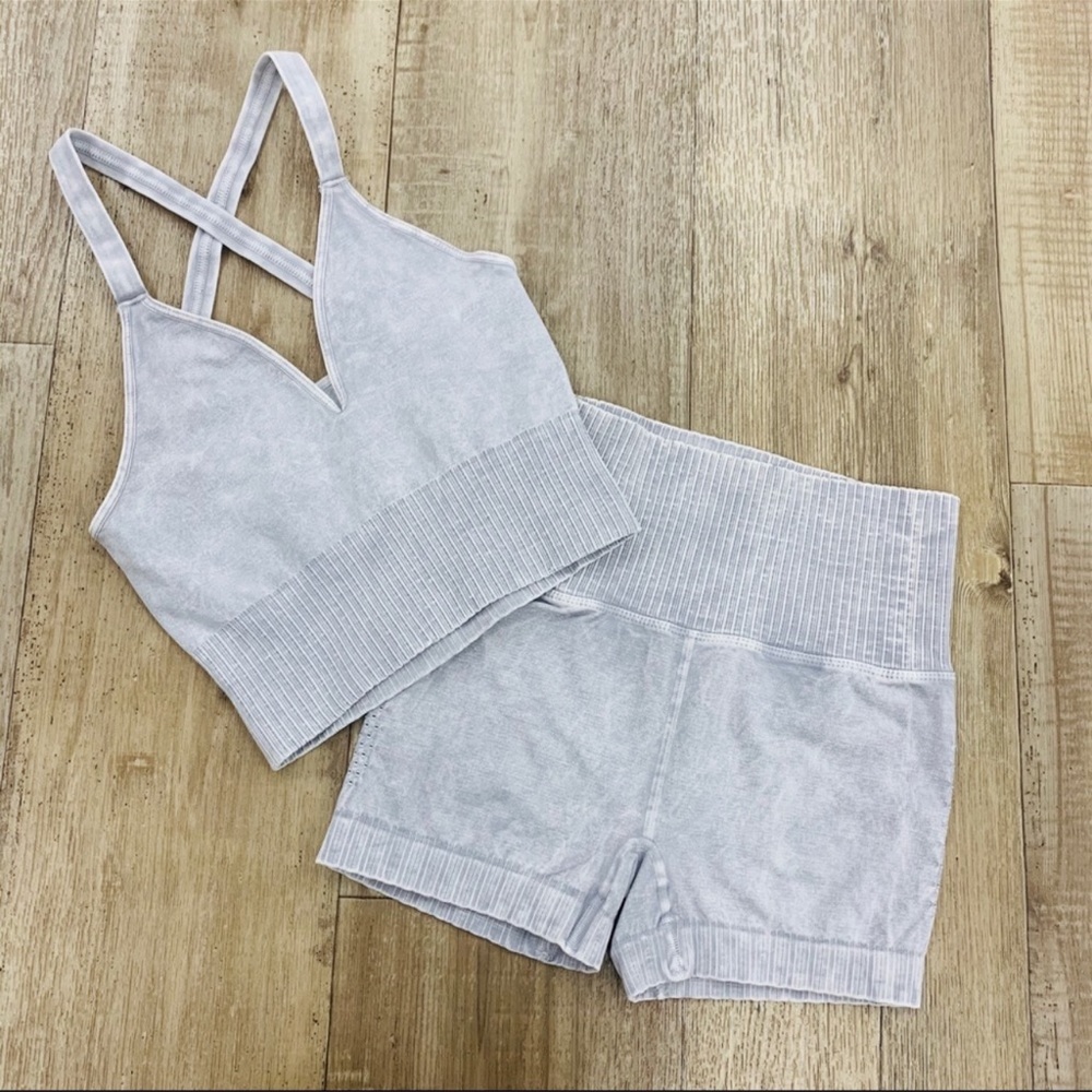 Free People Good Karma Bra & Shorts Set